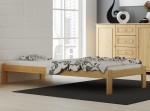 Pat din lemn 80x200 cu somieră Irys eco PIN