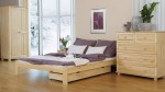 Pat din lemn 180x200 cu somieră Celinka