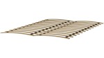 Pat din lemn 120x200 cu somieră Lena PIN
