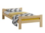 Pat din lemn 80x200 cu somieră Prima Eco PIN