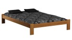 Pat din lemn 180x200 cu somieră Ada arin