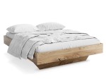 Pat de stejar Bergamo 140x200 cm