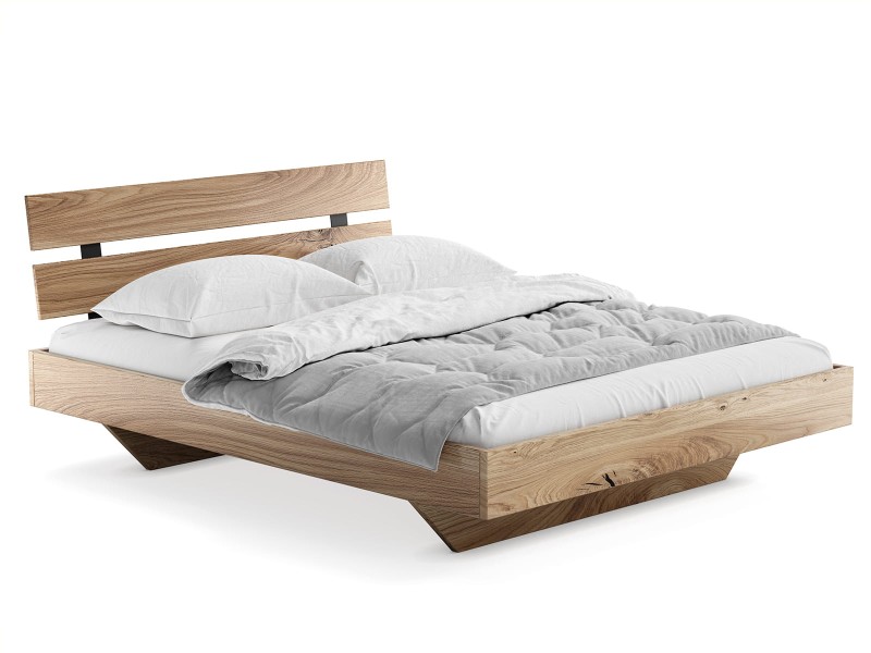 Pat de stejar Rossano 160x200 cm