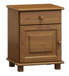 Noptieră din lemn de pin S6 culori