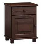 Noptieră din lemn de pin S6 culori