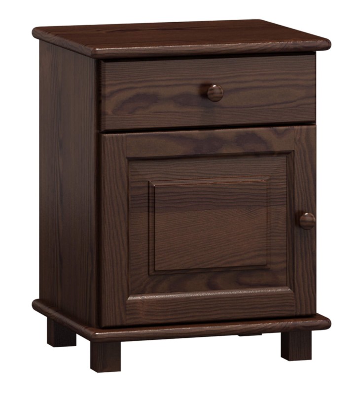 Noptieră din lemn de pin S6 culori