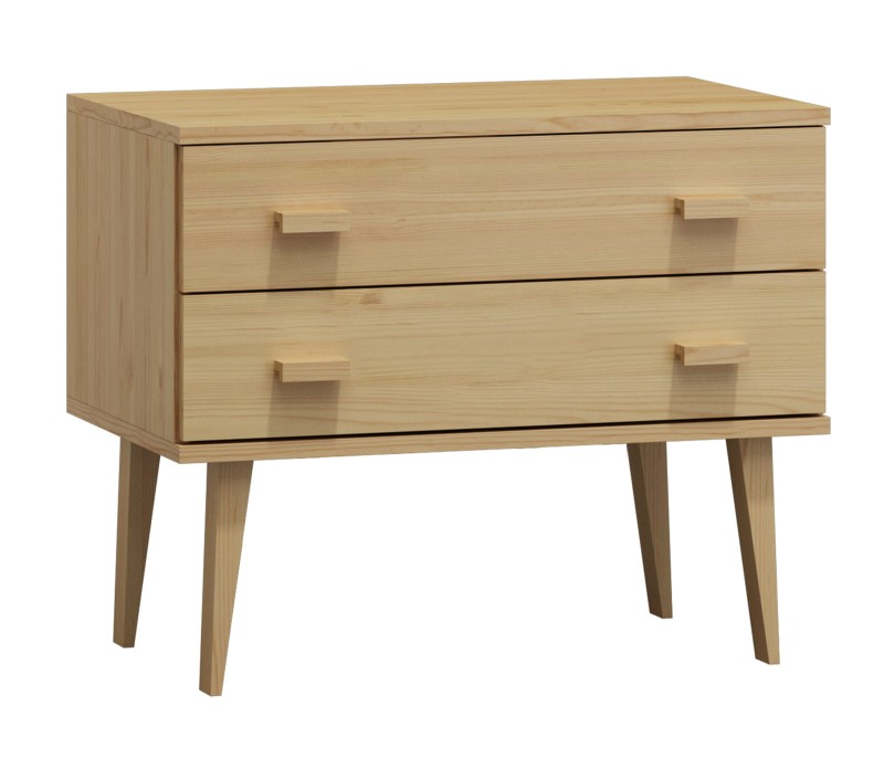 Comodă din pin 79 cm 2S nr1 Venuci culori