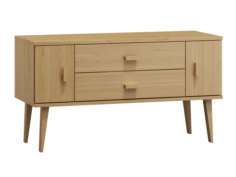 Comodă din pin 135cm 2S nr3 Venuci culori