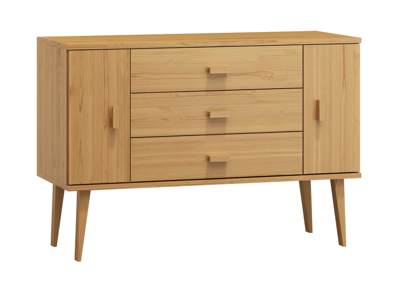 Comodă din pin 115cm 3S nr3 Venuci culori