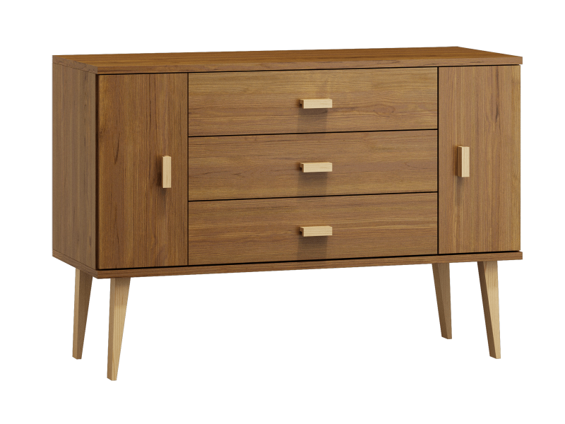 Comodă din pin 115cm 3S nr3 Venuci culori