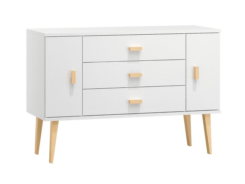 Comodă din pin 115cm 3S nr3 Venuci culori