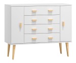 Comodă din pin 115cm 4S nr3 Venuci culori
