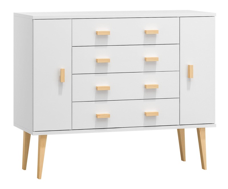 Comodă din pin 115cm 4S nr3 Venuci culori