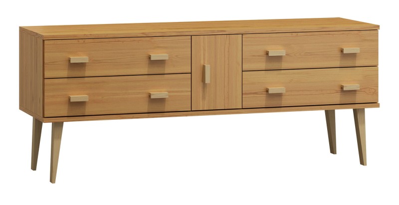 Comodă din pin 115cm 2S nr4 Venuci culori