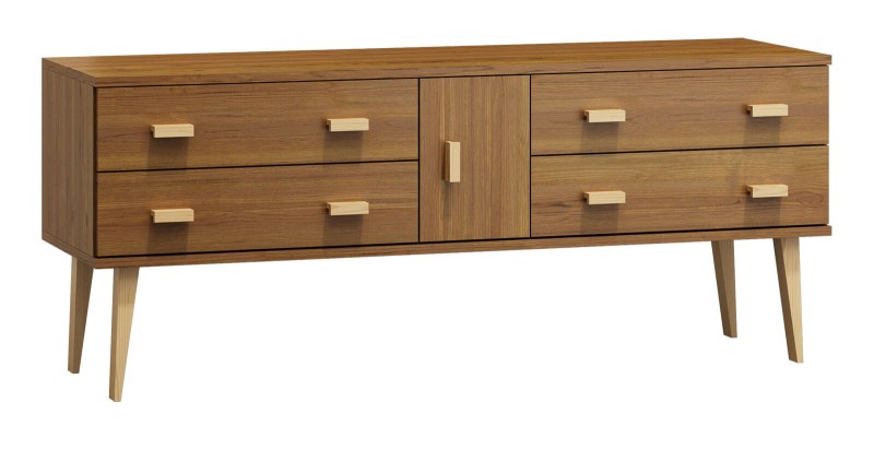 Comodă din pin 115cm 2S nr4 Venuci culori