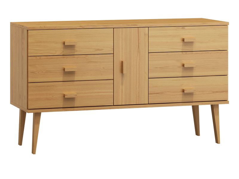 Comodă din pin 115cm 3S nr4 Venuci culori