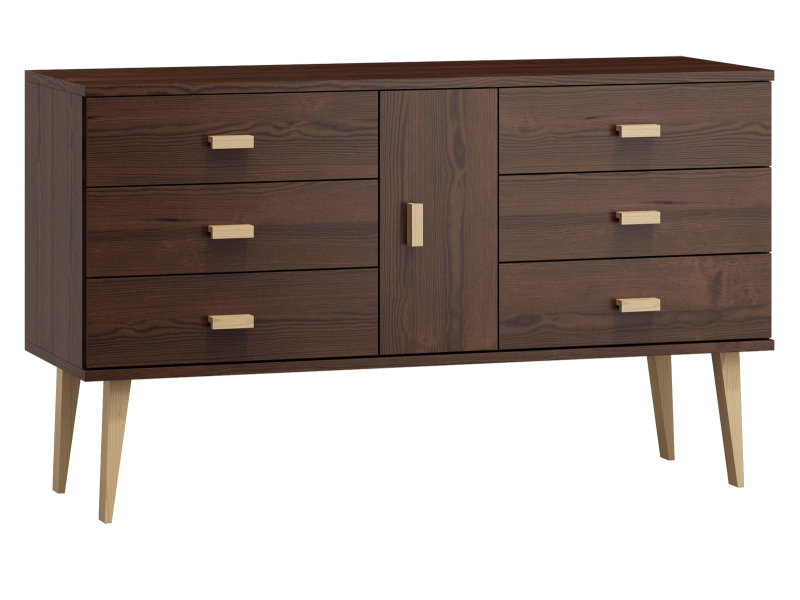 Comodă din pin 155cm 3S nr4 Venuci culori