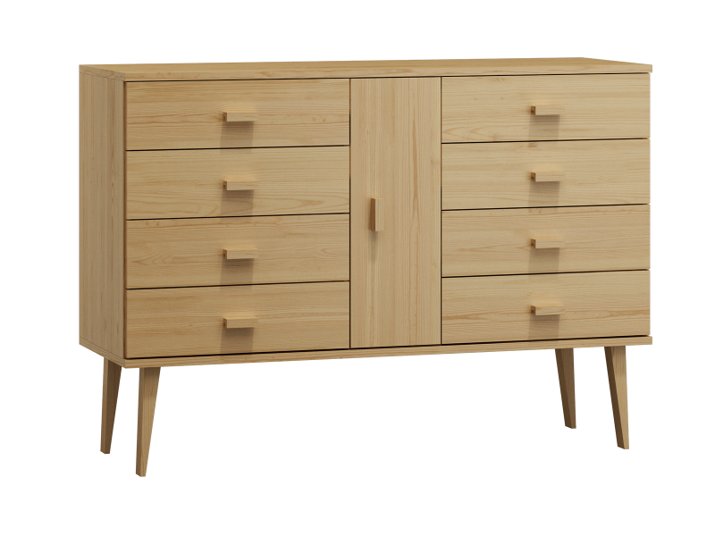 Comodă din pin 115cm 4S nr4 Venuci culori