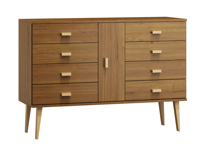 Comodă din pin 115cm 4S nr4 Venuci culori