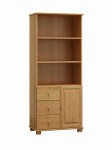 Bibliotecă din lemn nr 2 culori