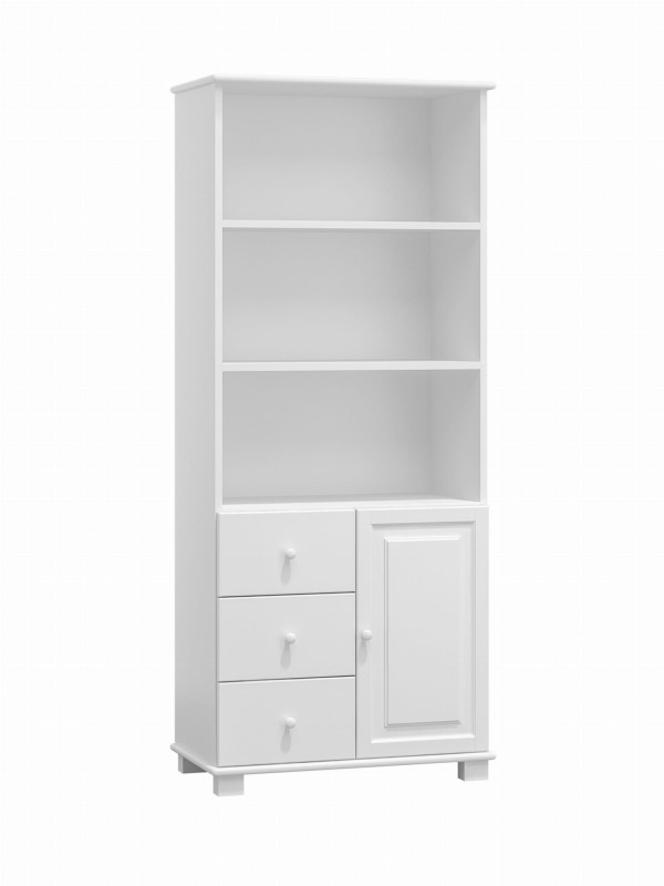 Bibliotecă din lemn nr 2 culori