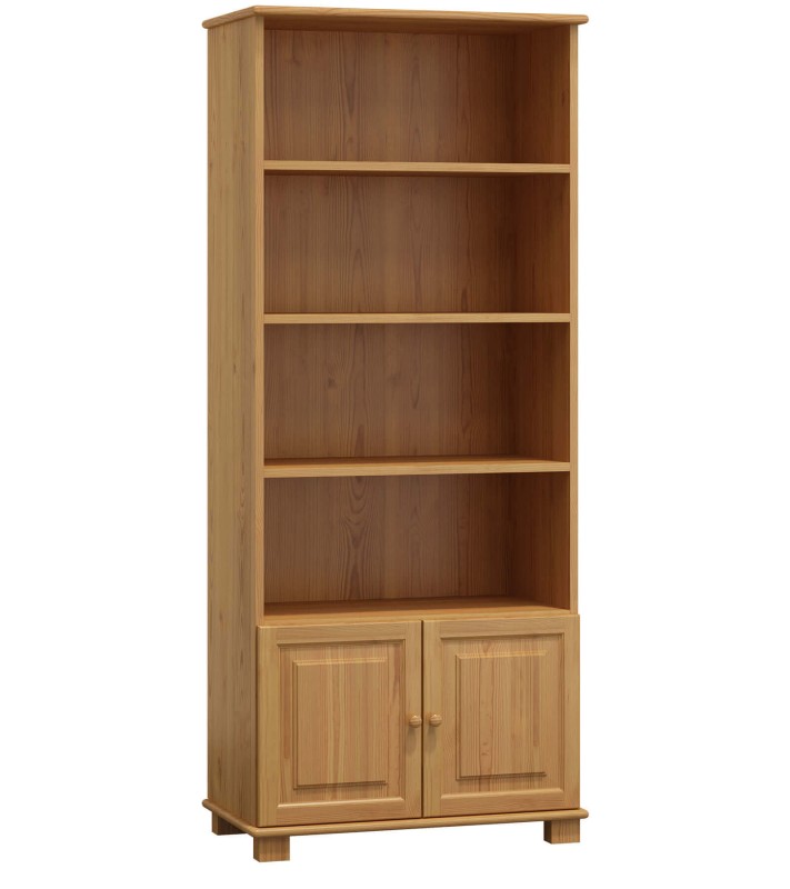 Bibliotecă din lemn nr 3 culori