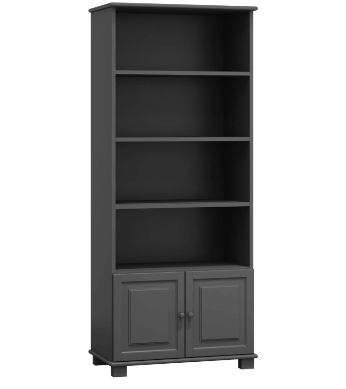 Bibliotecă din lemn nr 3 culori