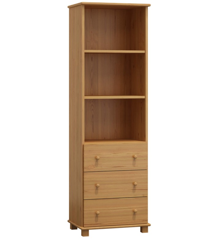 Bibliotecă din lemn nr 4 culori