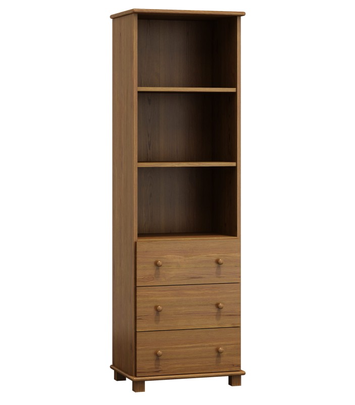 Bibliotecă din lemn nr 4 culori