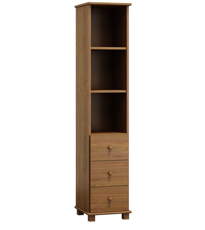 Bibliotecă din lemn nr 5 culori