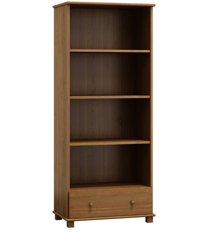 Bibliotecă din lemn nr 7 culori