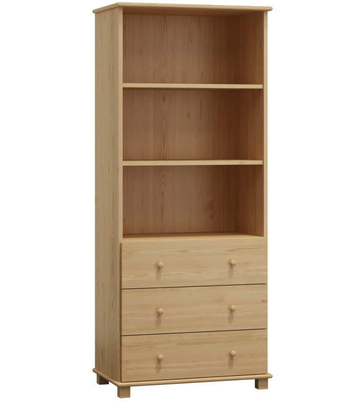 Bibliotecă din lemn nr 8 culori
