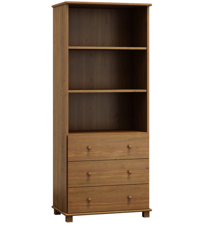 Bibliotecă din lemn nr 8 culori