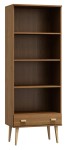 Raft din lemn de pin 89 cm sertar Venuci culori