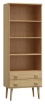 Raft din lemn de pin 89 cm 2 sertare Venuci culori