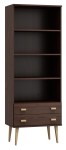 Raft din lemn de pin 89 cm 2 sertare Venuci culori