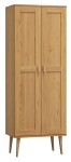 Dulap din lemn de pin 79 cm cuier Venuci 2D nr1 culori