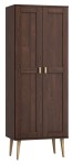 Dulap din lemn de pin 79 cm cuier Venuci 2D nr1 culori