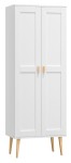 Dulap din lemn de pin 79 cm cuier Venuci 2D nr1 culori