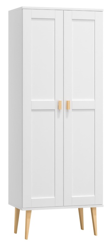 Dulap din lemn de pin 89 cm cuier Venuci 2D nr1 culori