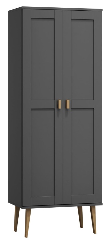 Dulap din lemn de pin 89 cm cuier Venuci 2D nr1 culori