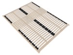 Raft cu somieră 120x200 56 de lamele de duritate AJUSTABILĂ