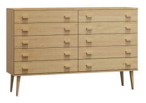 Comodă din pin 175cm 5S nr2 Venuci culori