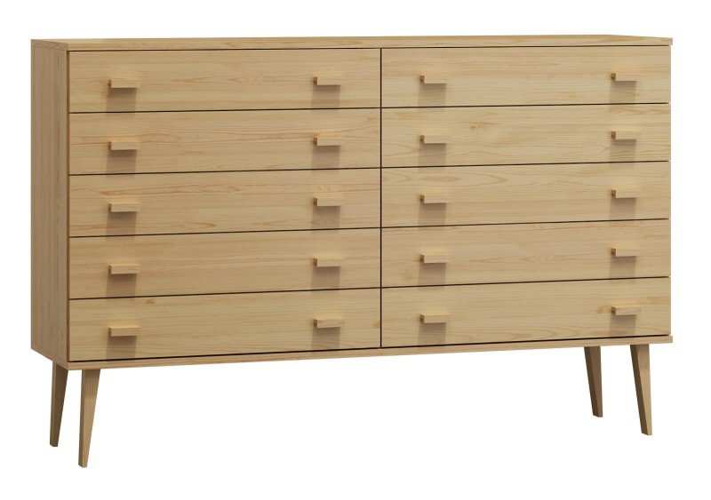 Comodă din pin 175cm 5S nr2 Venuci culori