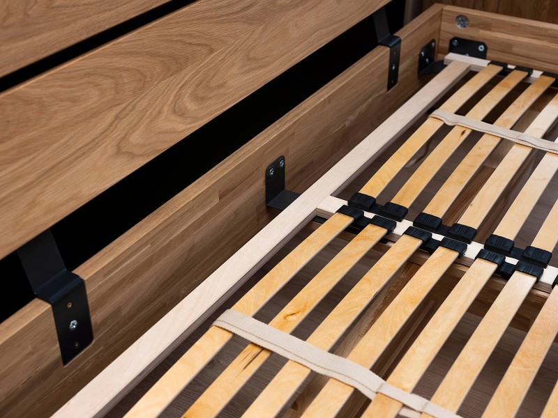 Pat de stejar Rossano 180x200 cm