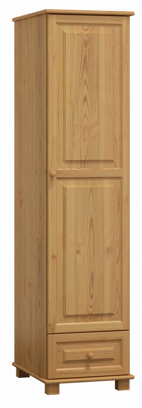 Dulap din lemn de pin 1D nr1 cuier sertar culori