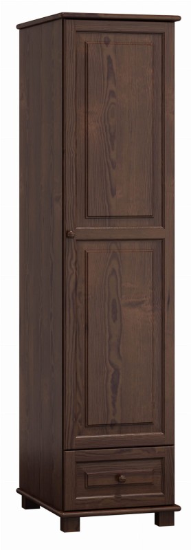 Dulap din lemn de pin 1D nr1 cuier sertar culori