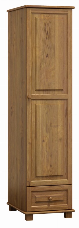 Dulap din lemn de pin 1D nr1 raftul sertar culori