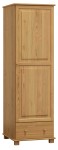 Dulap din lemn de pin 1D nr5 cuier culori
