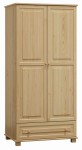Dulap din lemn de pin 90 cm cuier 2D nr1 culori